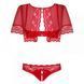 Комплект Obsessive LOVICA SET красный 3 предмета L/XL