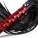 Батіг-флогер Whipped - Beat It Flogger - Red, екошкіра, Красный/черный