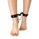 Поножи из экокожи Art of Sex - Legcuffs Emoji