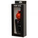 F61429 Кляп из экокожи Loveshop Latex BREATHABLE BALL GAG BLACK/RED