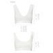 Спортивный топ из эластичного хлопка Passion PS005 TOP white, size S
