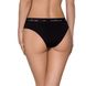 Трусики-сліпи з бавовни та еластаном Passion PS004 PANTIES black, size L