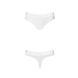 Трусики-бразиліана з бавовни Passion PS005 PANTIES white, size M