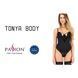 Боди TONYA BODY black L/XL - Passion Exclusive, Черный