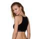 Спортивный топ с прозрачной вставкой Passion PS006 TOP black, size M